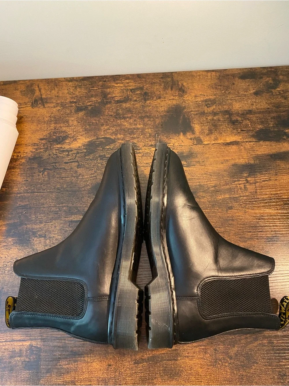Dr. Martens Black Leather Graeme Chukka Boots